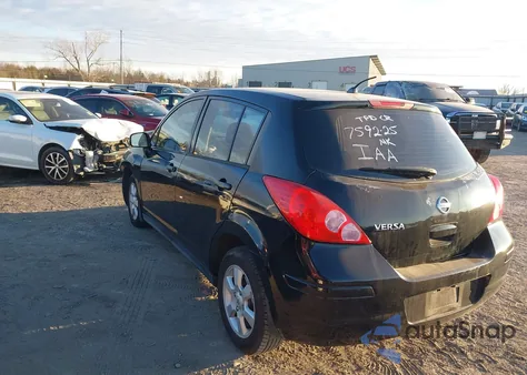 2009 Nissan Versa 1.8S from USA, damaged, VIN 3N1BC13E69L475085